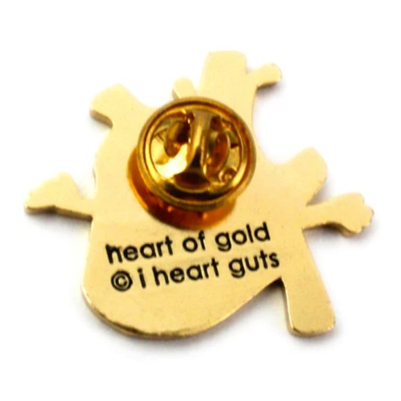 I Heart Guts Keychain Pin and Sticker Set Kawaii Bag Charm -- Cute Gift! - Picture 5 of 5
